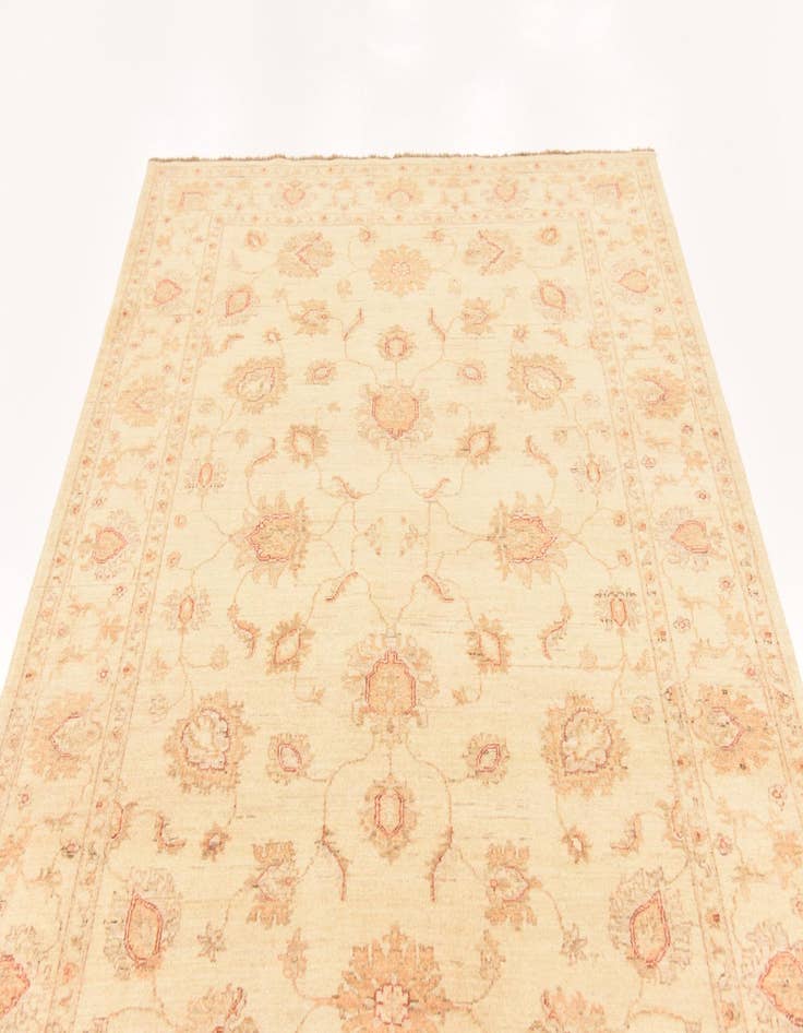 Detail image of 5' 8 x 7' 8  Hand Knotted Peshawar Ziegler Rug