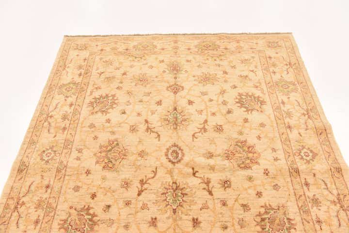150cm x 200cm anudado a mano Peshawar Ziegler Alfombra