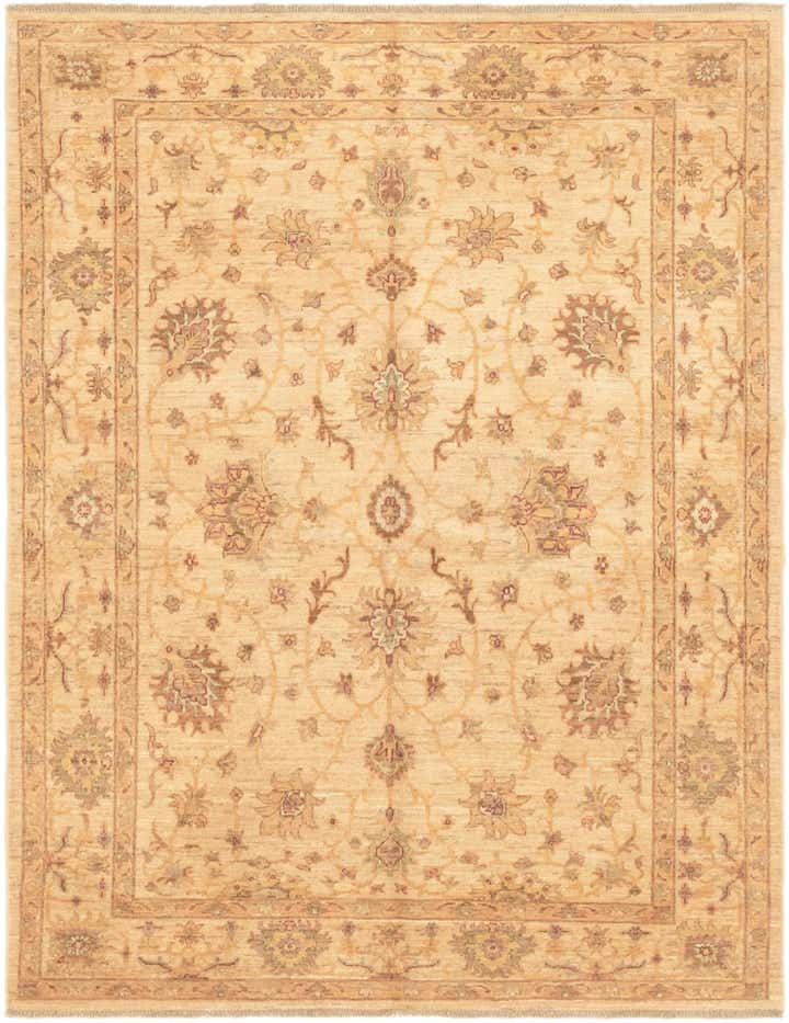 150cm x 200cm anudado a mano Peshawar Ziegler Alfombra