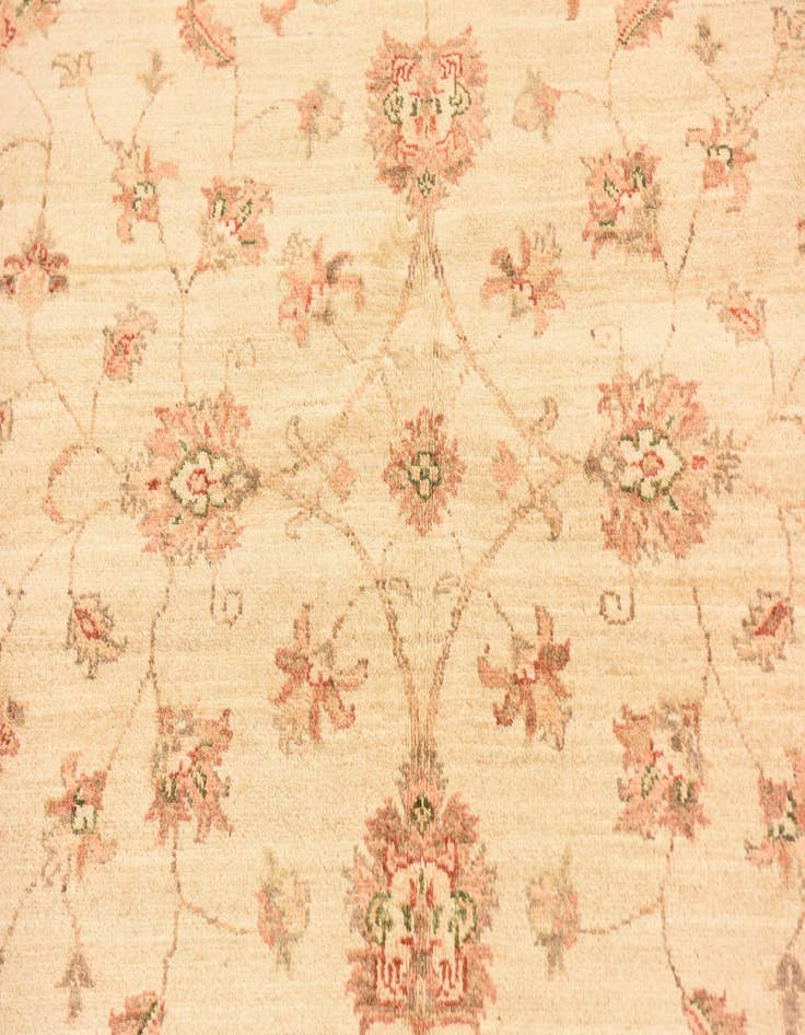 Detail image of 5' 2 x 6' 9  Hand Knotted Peshawar Ziegler Rug