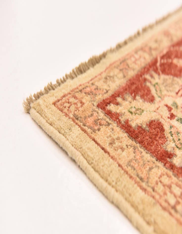 Detail image of 5' 2 x 6' 9  Hand Knotted Peshawar Ziegler Rug