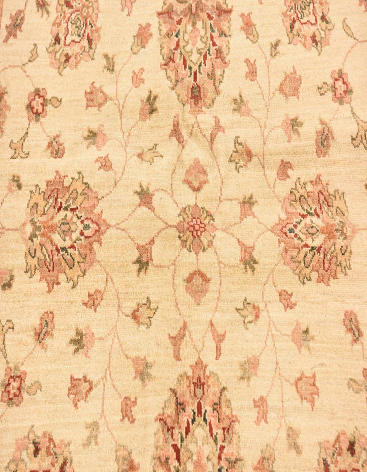 Detail image of 5' x 7' Hand Knotted Peshawar Ziegler Rug