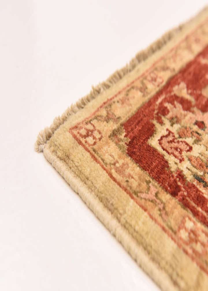 5' x 7' Hand Knotted Peshawar Ziegler Rug