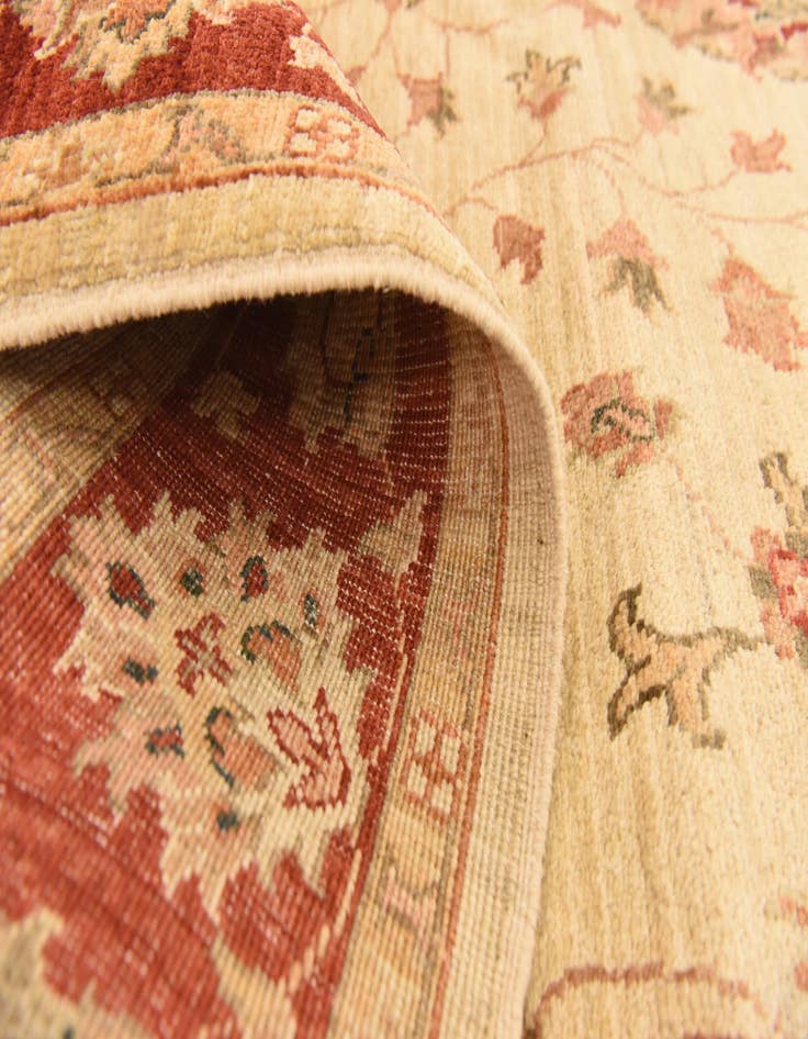 Detail image of 5' x 7'  Hand Knotted Peshawar Ziegler Rug