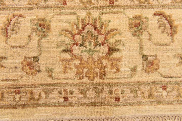 4' 10 x 6' 3 Hand Knotted Peshawar Ziegler Rug