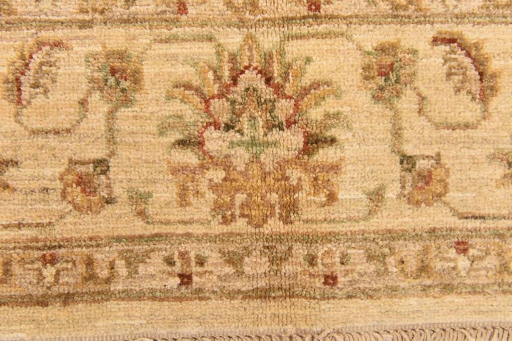 Detail image of 4' 10 x 6' 3 Hand Knotted Peshawar Ziegler Rug