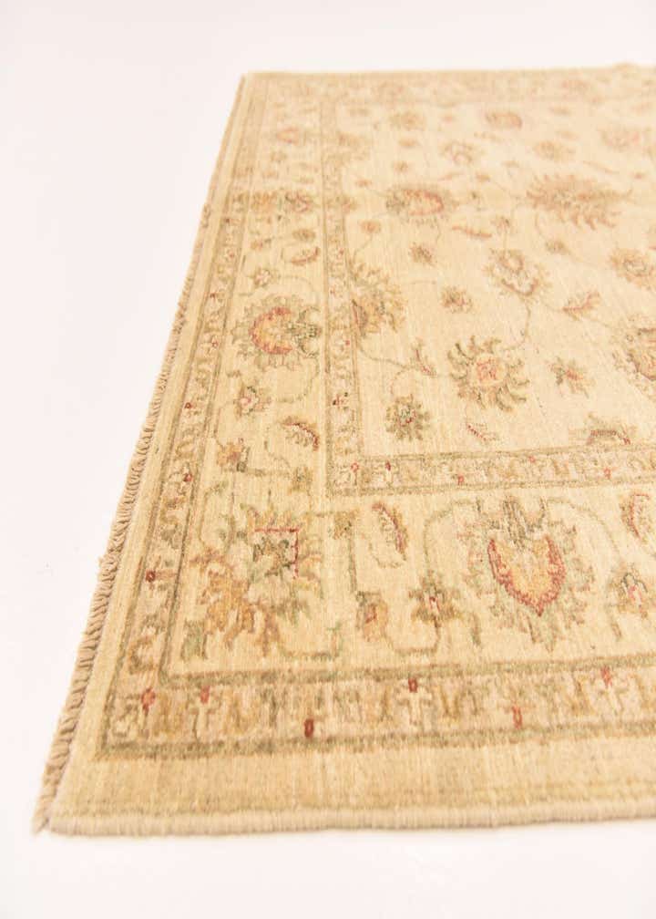 4' 10 x 6' 3 Hand Knotted Peshawar Ziegler Rug