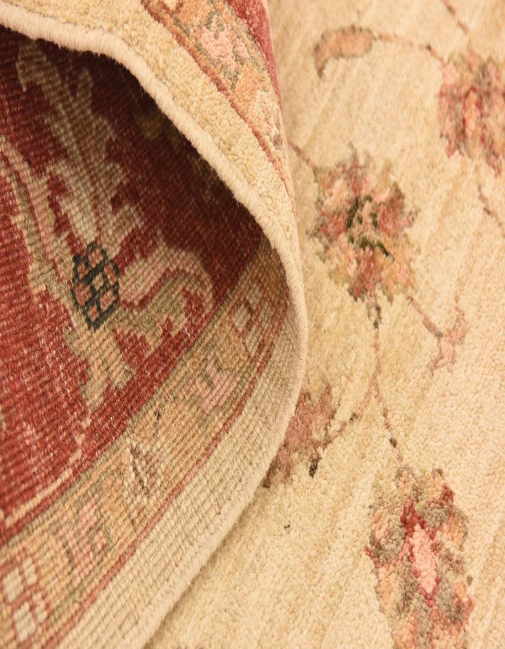 Detail image of 5' x 6' 7  Hand Knotted Peshawar Ziegler Rug