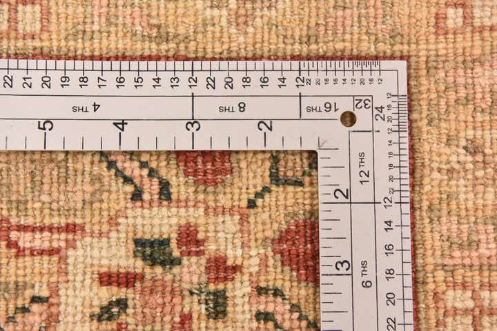 5' x 6' 7 Hand Knotted Peshawar Ziegler Rug