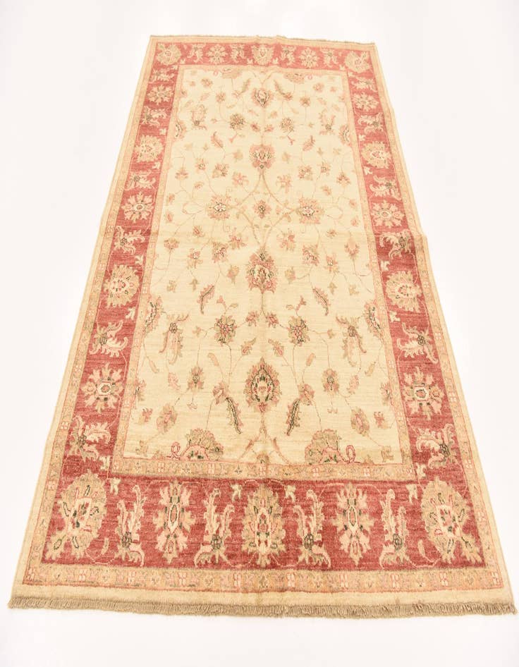 Detail image of 5' x 6' 7  Hand Knotted Peshawar Ziegler Rug