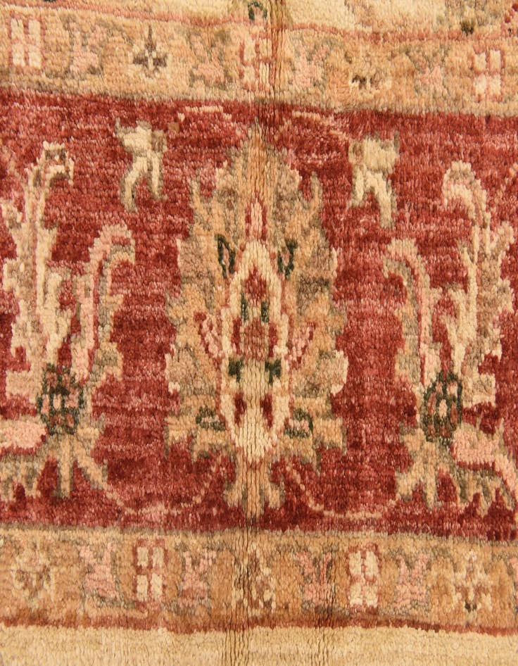 Detail image of 5' x 6' 7  Hand Knotted Peshawar Ziegler Rug