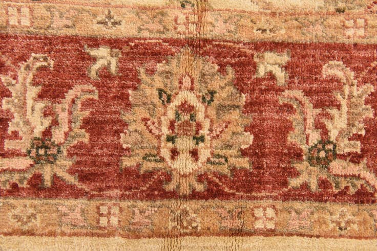 Detail image of 5' x 6' 7 Hand Knotted Peshawar Ziegler Rug