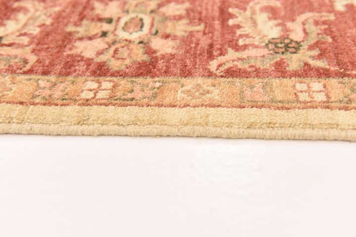 5' x 6' 7 Hand Knotted Peshawar Ziegler Rug