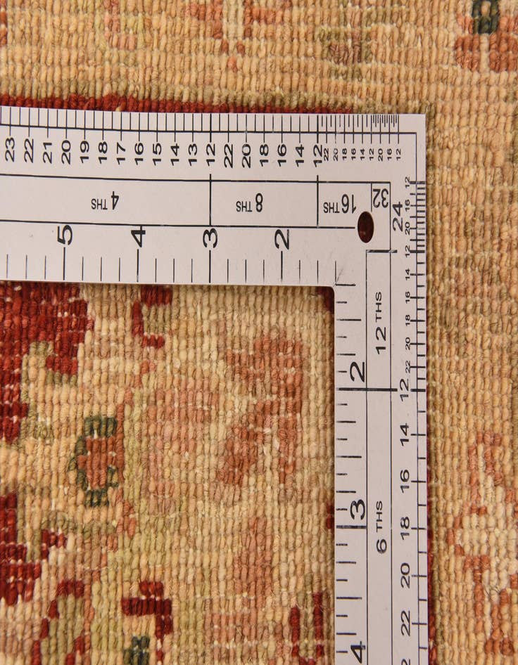 Detail image of 5' 2 x 6' 4  Hand Knotted Peshawar Ziegler Rug