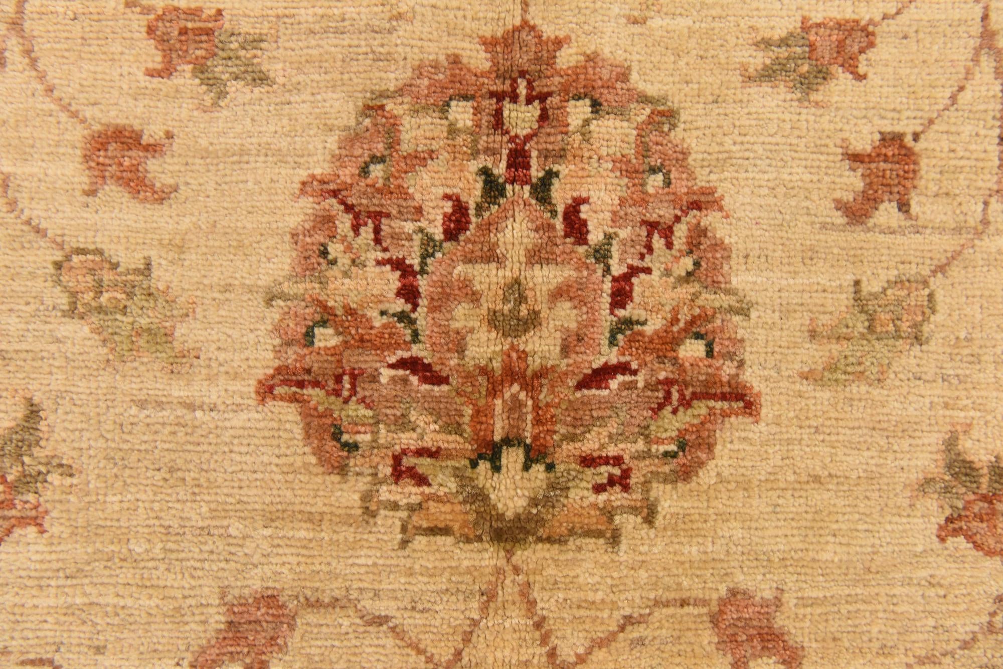 5' 2 x 6' 4 Hand Knotted Peshawar Ziegler Rug