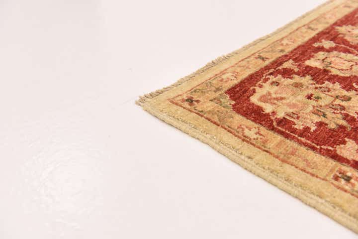5' 2 x 6' 4 Hand Knotted Peshawar Ziegler Rug