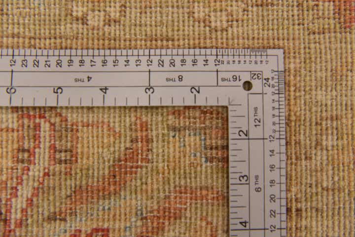 8' 3 x 11' 4 Hand Knotted Peshawar Ziegler Rug
