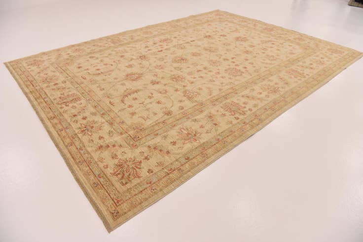 Detail image of 8' 3 x 11' 4 Hand Knotted Peshawar Ziegler Rug