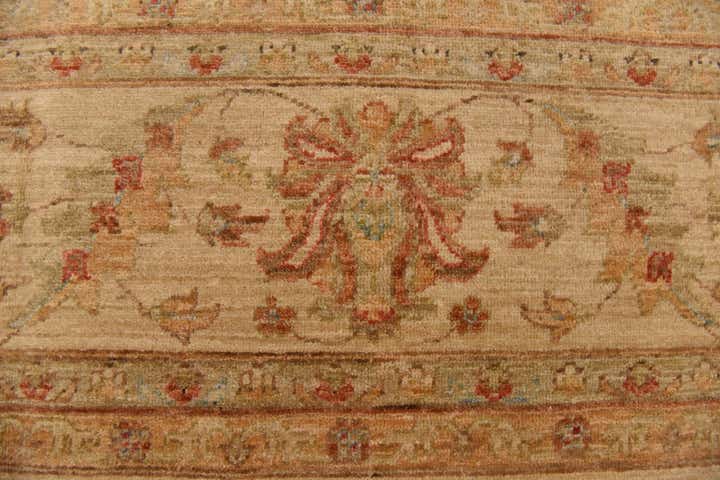 8' 3 x 11' 4 Hand Knotted Peshawar Ziegler Rug