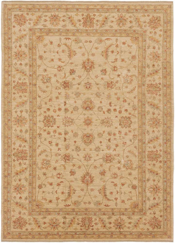 8' 3 x 11' 4 Hand Knotted Peshawar Ziegler Rug