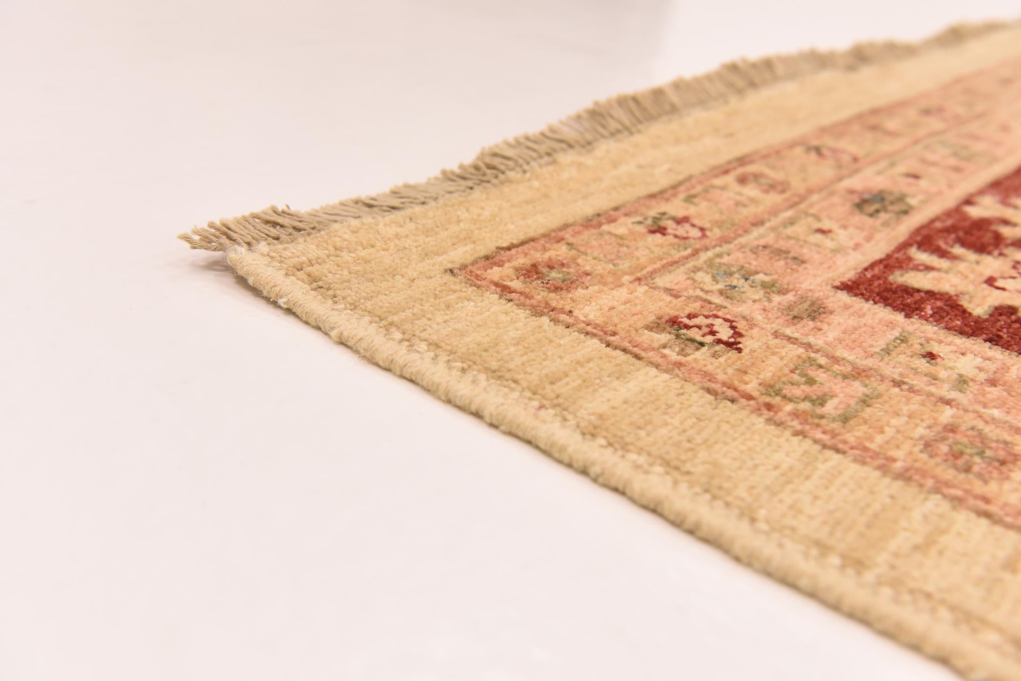 10' x 16' Hand Knotted Peshawar Ziegler Rug