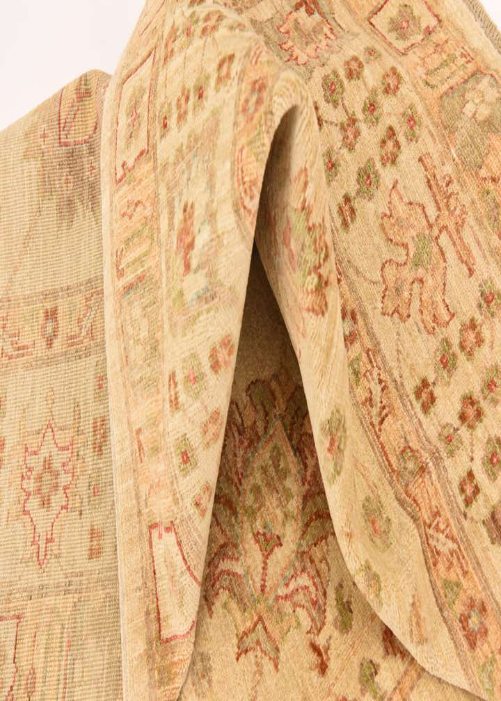 8' 4 x 9' 9 Hand Knotted Peshawar Ziegler Rug