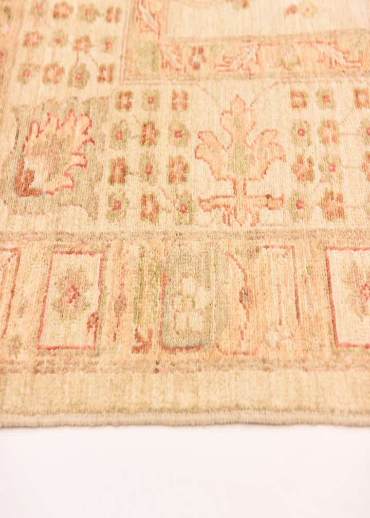 8' 4 x 9' 9 Hand Knotted Peshawar Ziegler Rug