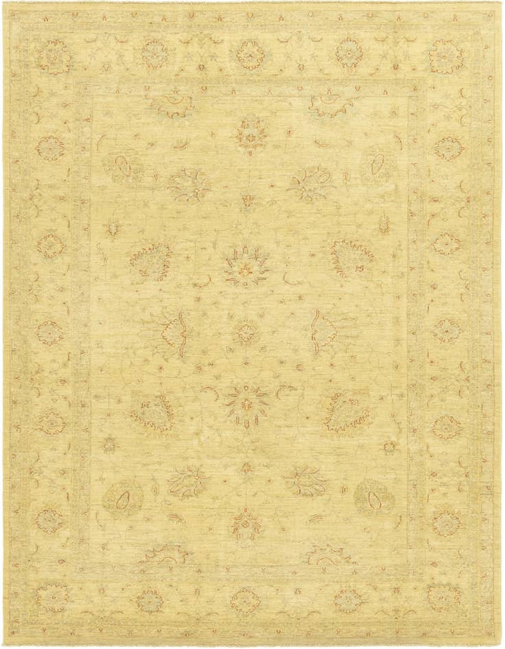 Detail image of 7' x 10' 1 Hand Knotted Peshawar Ziegler Rug