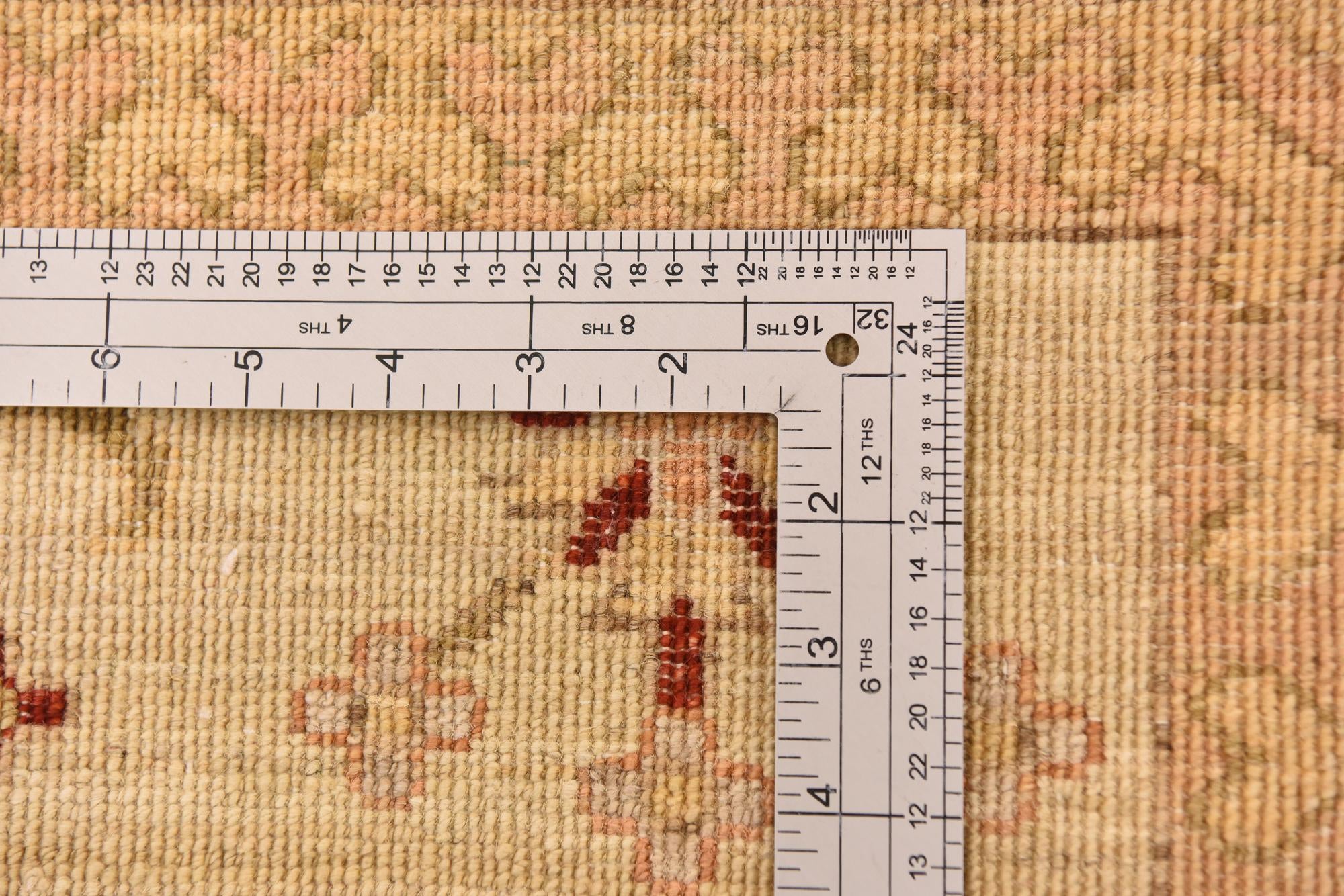 8' 3 x 10' 6 Hand Knotted Peshawar Ziegler Rug