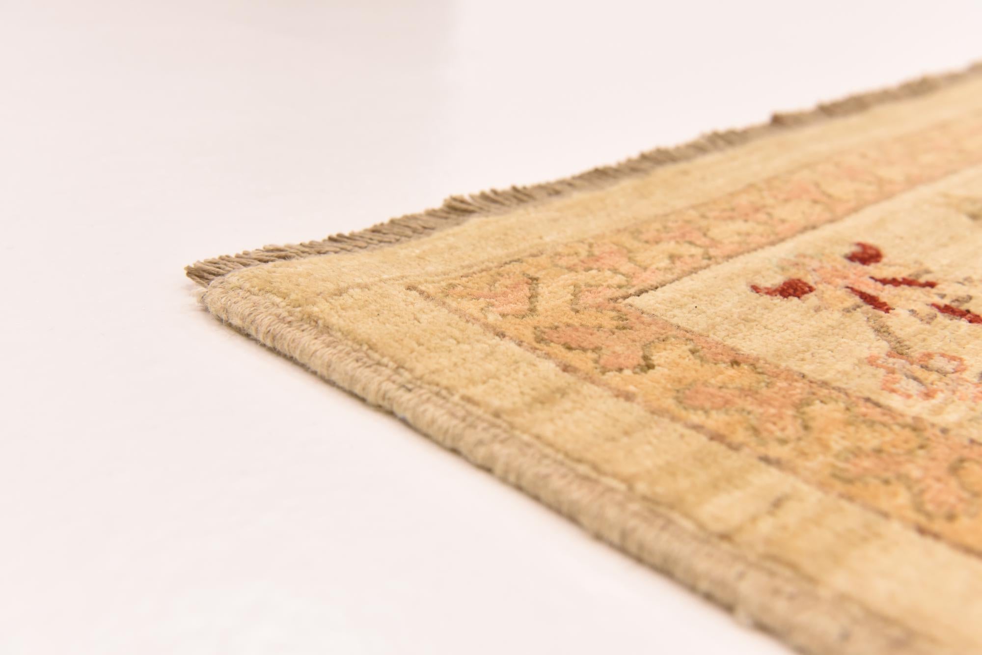 8' 3 x 10' 6 Hand Knotted Peshawar Ziegler Rug