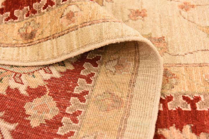 245cm x 300cm Hand Knotted Peshawar Ziegler Rug
