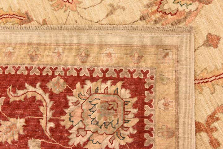 245cm x 300cm Hand Knotted Peshawar Ziegler Rug