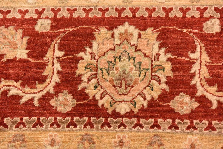 Detail image of 245cm x 300cm Hand Knotted Peshawar Ziegler Rug