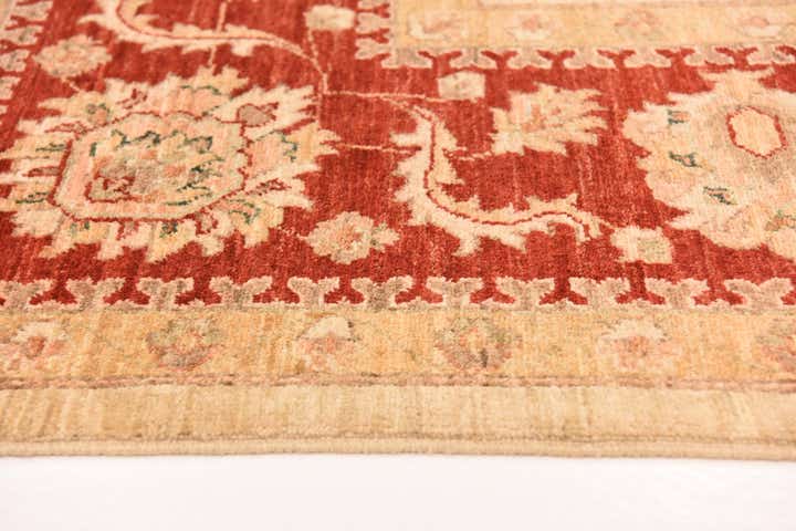 245cm x 300cm Hand Knotted Peshawar Ziegler Rug