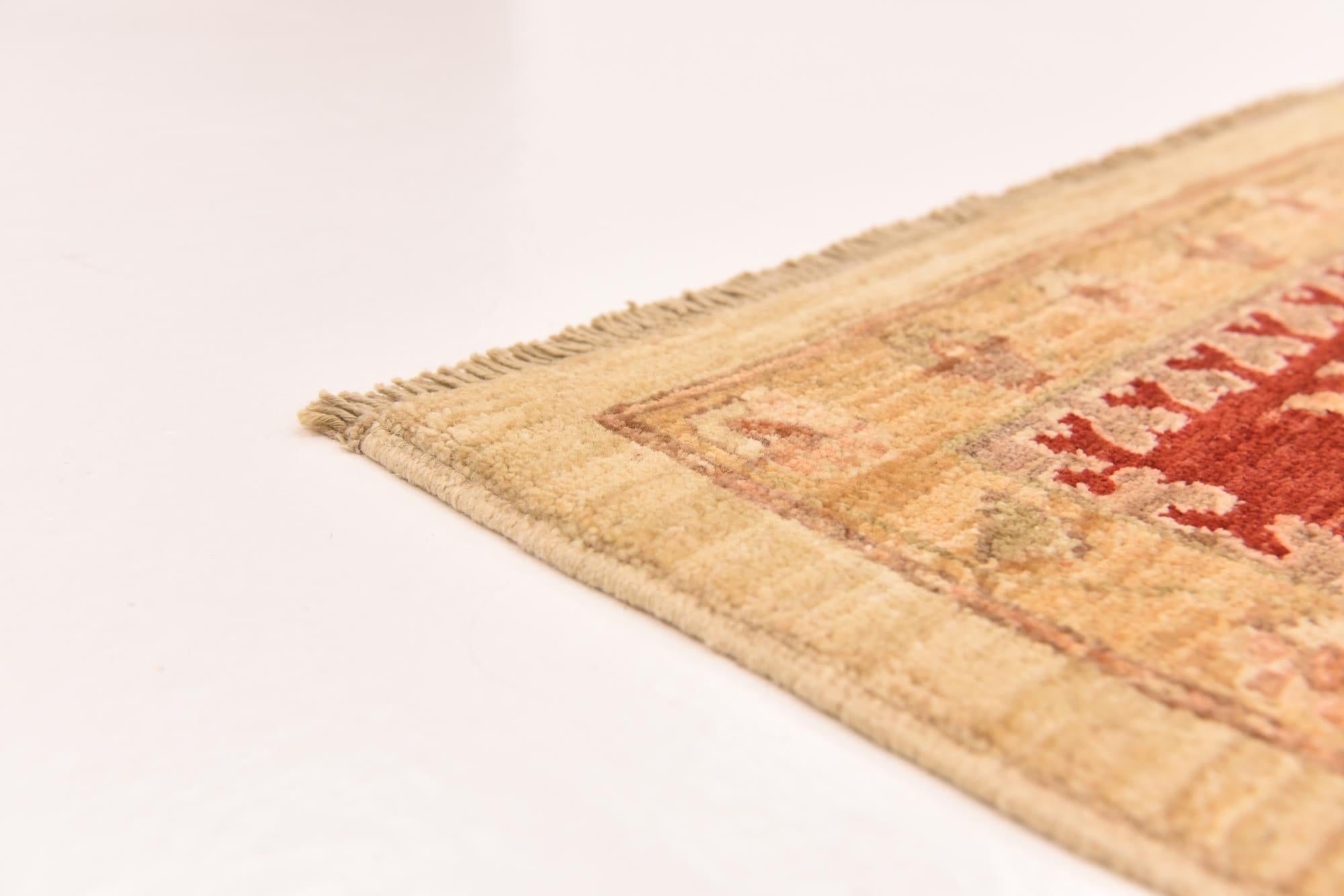 245cm x 300cm Hand Knotted Peshawar Ziegler Rug