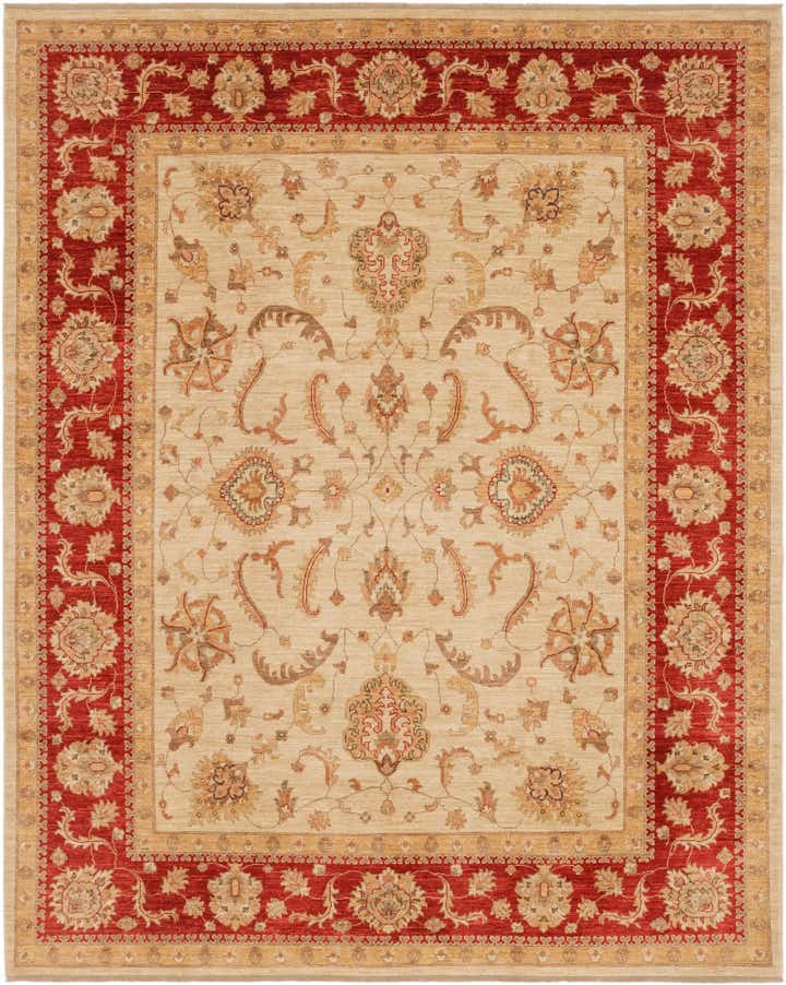 245cm x 300cm Hand Knotted Peshawar Ziegler Rug