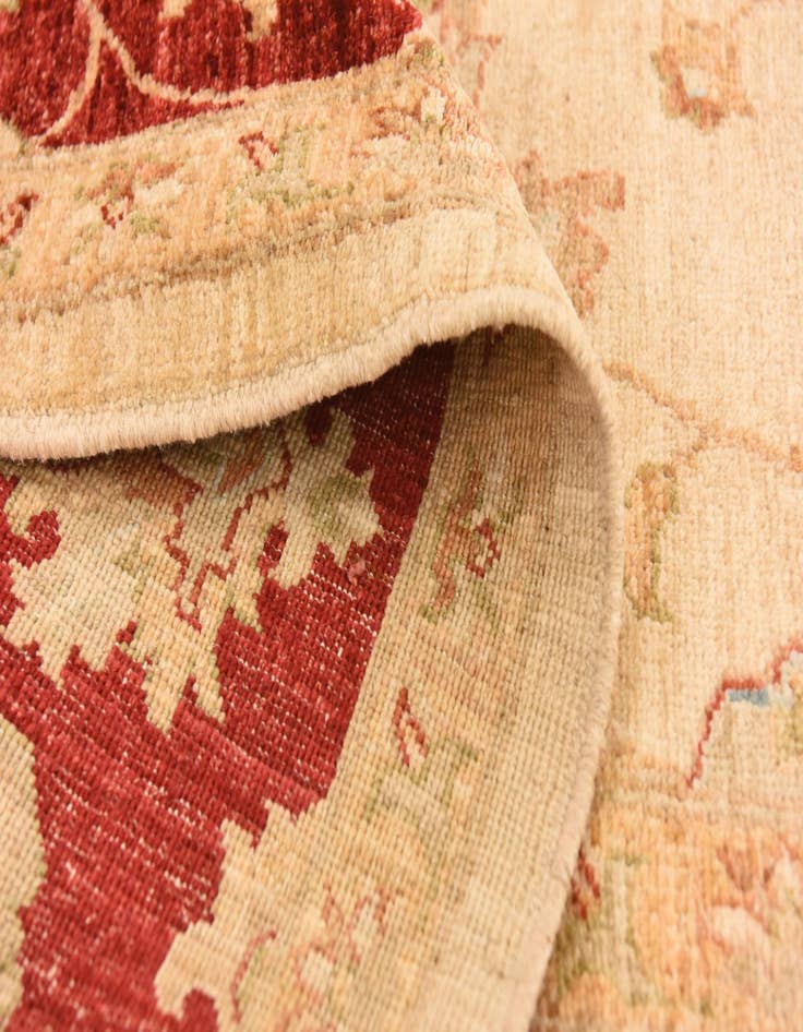Detail image of 8' 3 x 10'  Hand Knotted Peshawar Ziegler Rug
