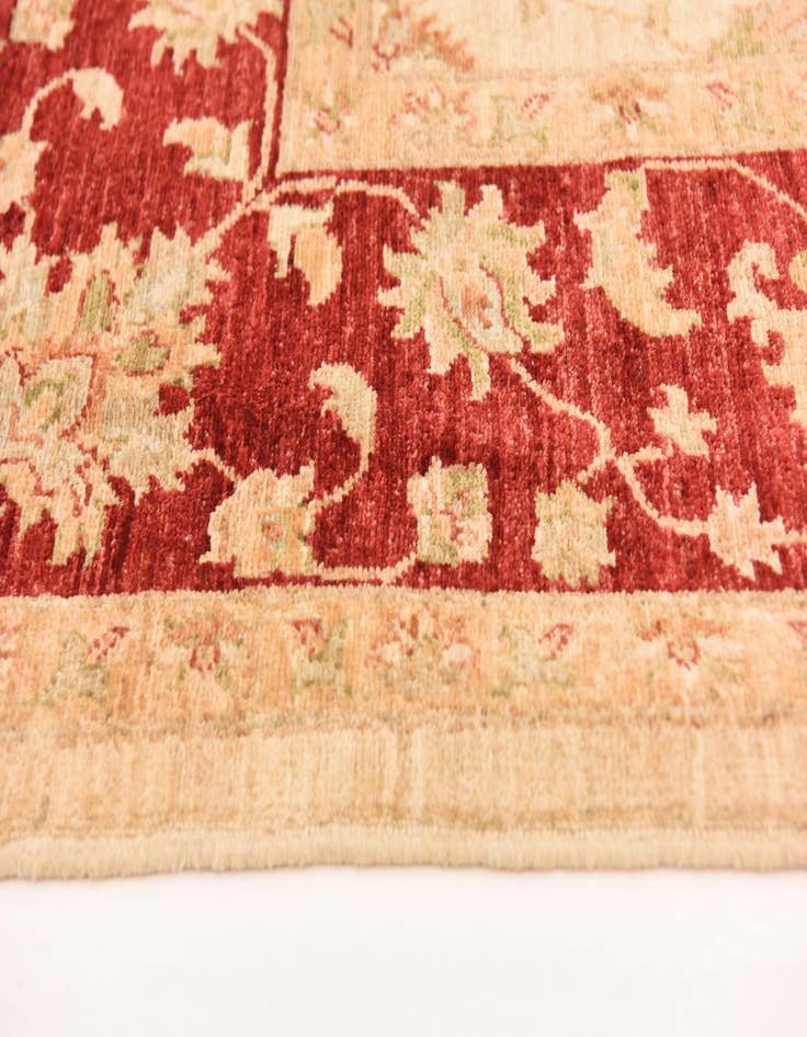 Detail image of 8' 3 x 10'  Hand Knotted Peshawar Ziegler Rug