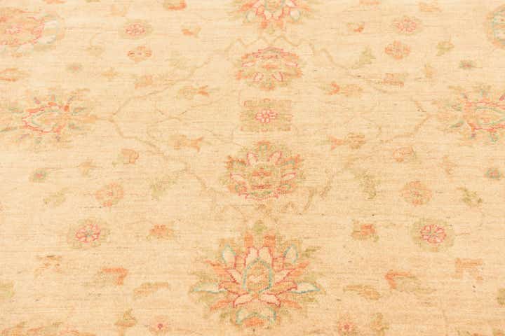 8' 2 x 9' 9 Hand Knotted Peshawar Ziegler Rug