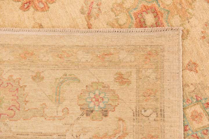 6' 9 x 9' 7 Hand Knotted Peshawar Ziegler Rug