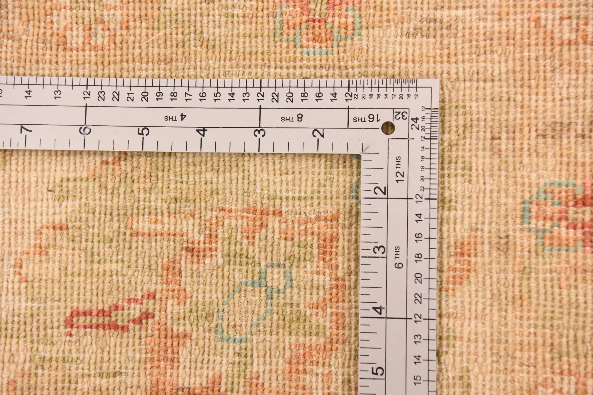 6' 8 x 9' 7 Hand Knotted Peshawar Ziegler Rug