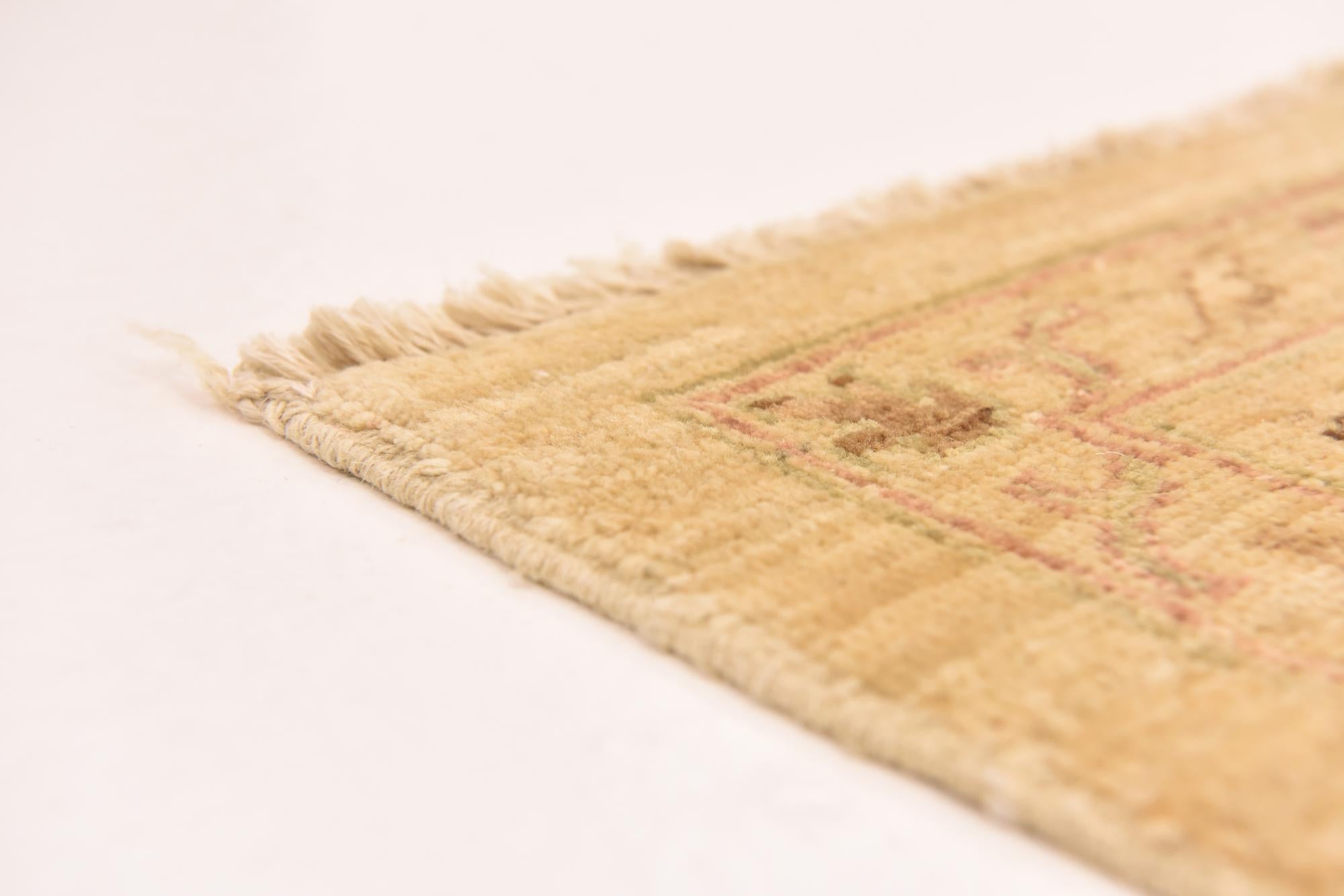 7' 1 x 9' 4 Hand Knotted Peshawar Ziegler Rug