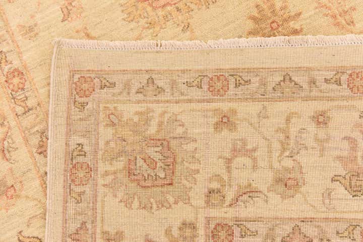6' 8 x 9' 8 Hand Knotted Peshawar Ziegler Rug