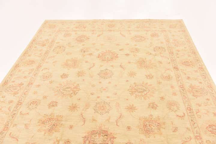 6' 8 x 9' 8 Hand Knotted Peshawar Ziegler Rug