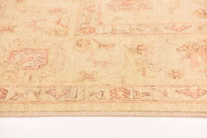 6' 8 x 9' 8 Hand Knotted Peshawar Ziegler Rug