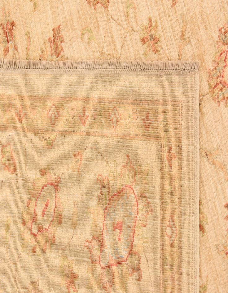 Detail image of 6' 8 x 9' 6  Hand Knotted Peshawar Ziegler Rug