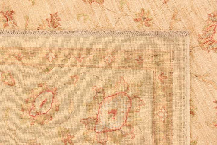 6' 8 x 9' 6 Hand Knotted Peshawar Ziegler Rug