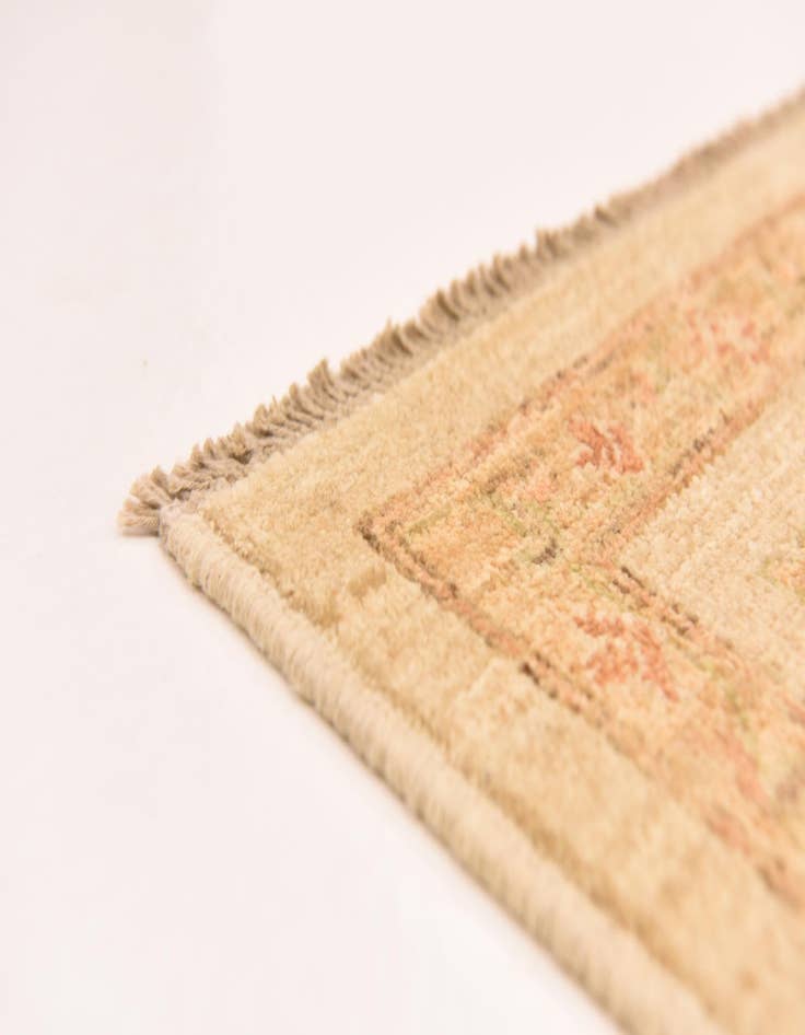 Detail image of 6' 8 x 9' 6  Hand Knotted Peshawar Ziegler Rug