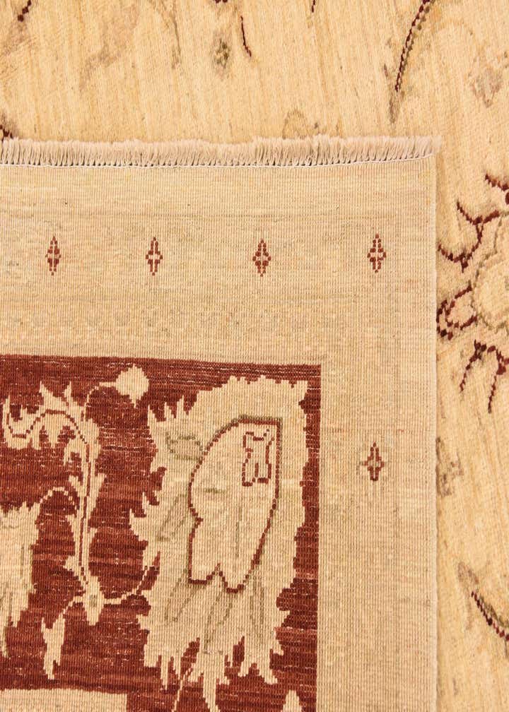 7' 2 x 9' 8 Hand Knotted Peshawar Ziegler Rug