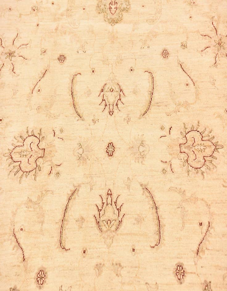 Detail image of 7' 2 x 9' 8 Hand Knotted Peshawar Ziegler Rug